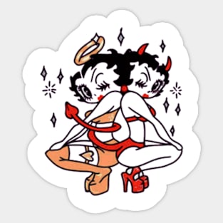 Betty Boop baru 3 Sticker